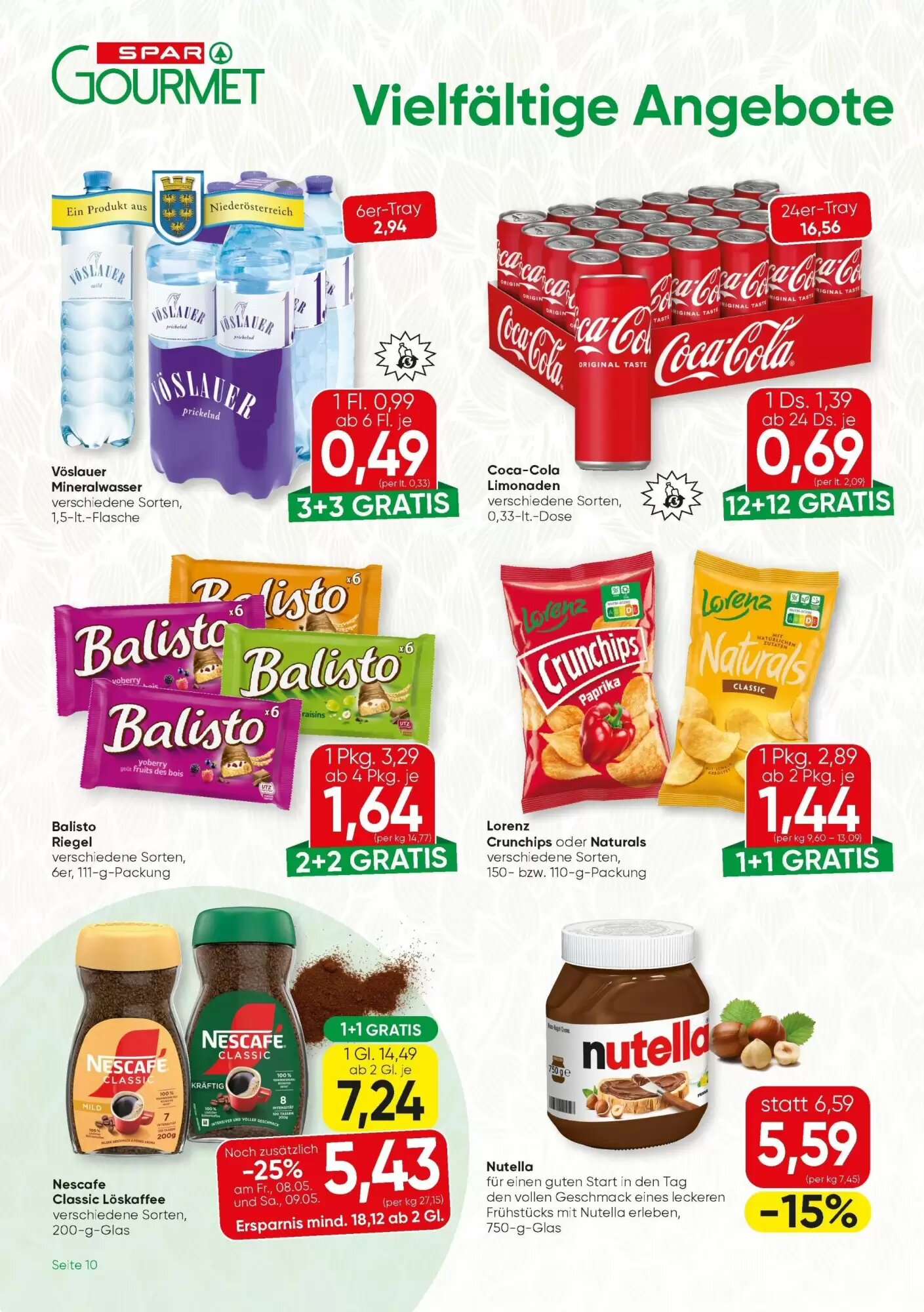 SPAR Gourmet Flugblatt (ab 07.05.2026) - Angebote und Prospekt - Seite 10
