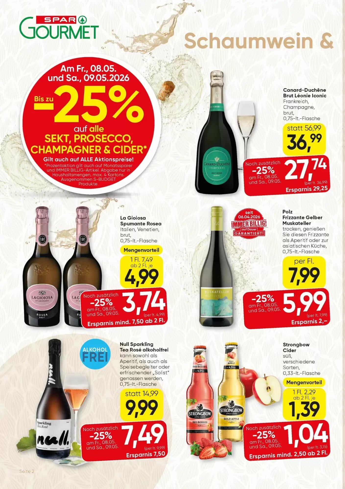 SPAR Gourmet Flugblatt (ab 07.05.2026) - Angebote und Prospekt - Seite 2
