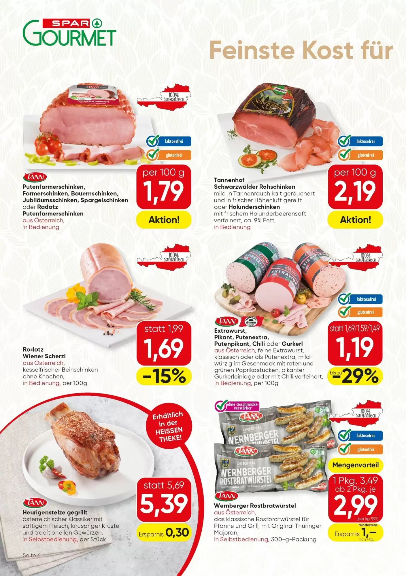 SPAR Gourmet Flugblatt (ab 07.05.2026) - Angebote und Prospekt - Seite 6