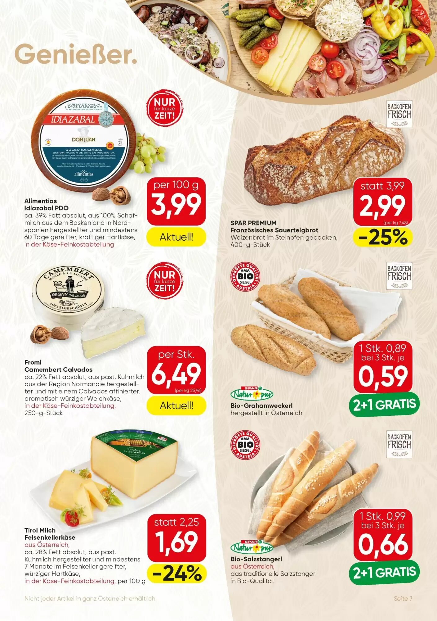 SPAR Gourmet Flugblatt (ab 07.05.2026) - Angebote und Prospekt - Seite 7