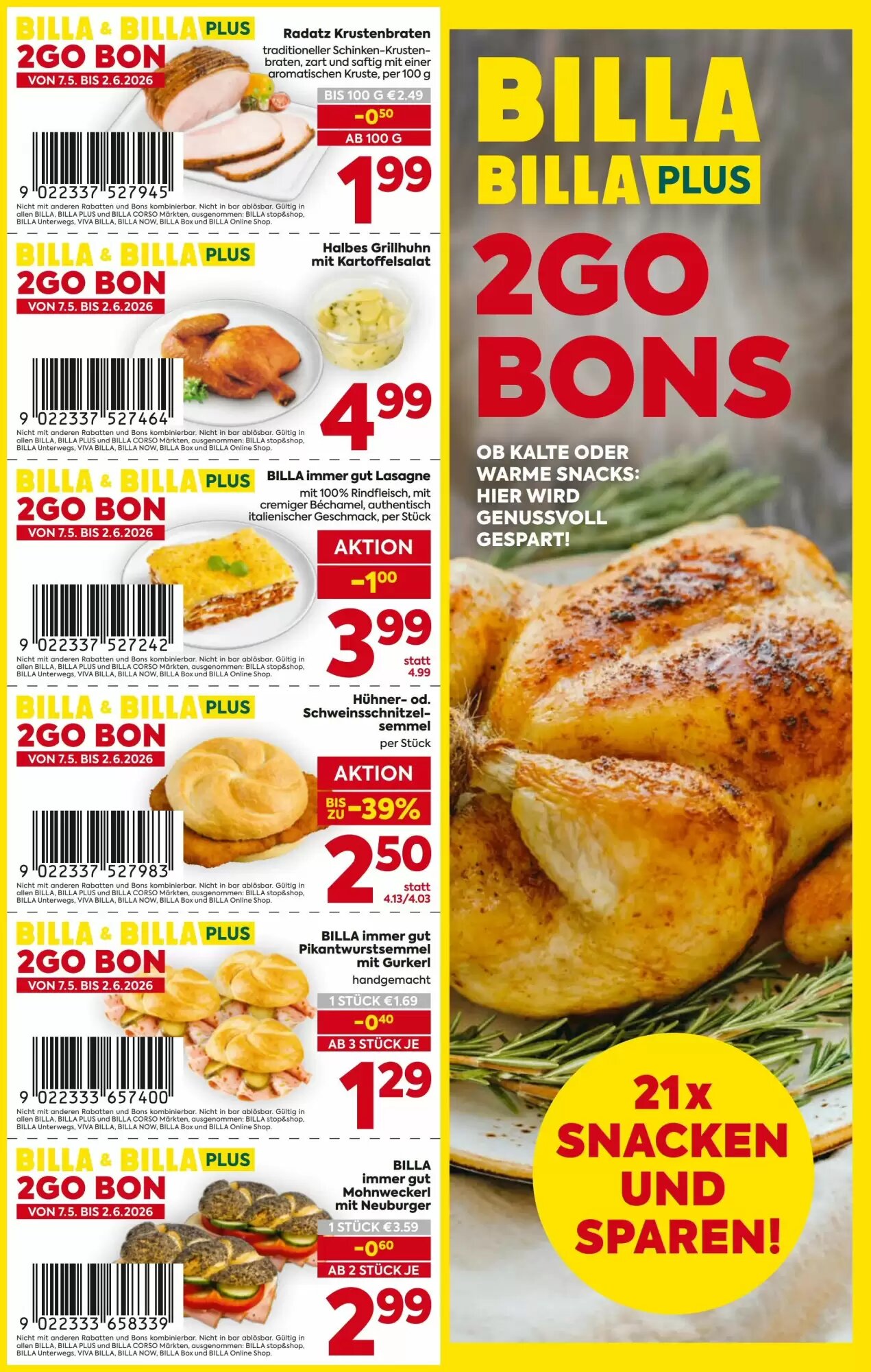 Billa Flugblatt (ab 07.05.2026) - Angebote und Prospekt - Seite 21
