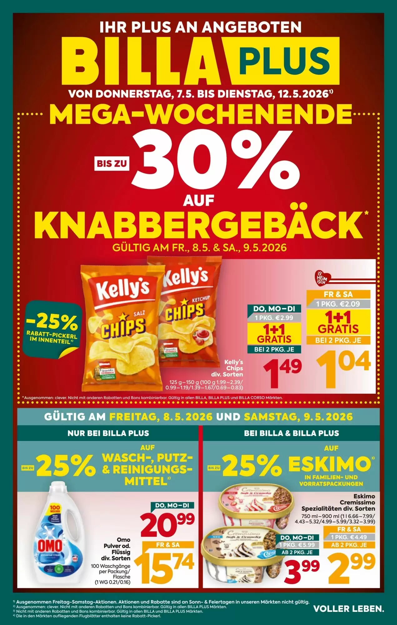 Billa Flugblatt (ab 07.05.2026) - Angebote und Prospekt - Seite 1