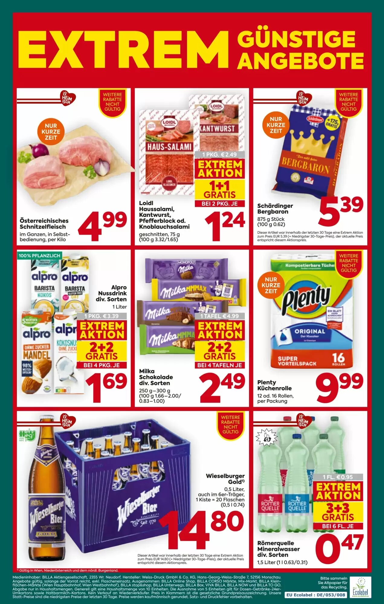 Billa Flugblatt (ab 07.05.2026) - Angebote und Prospekt - Seite 22