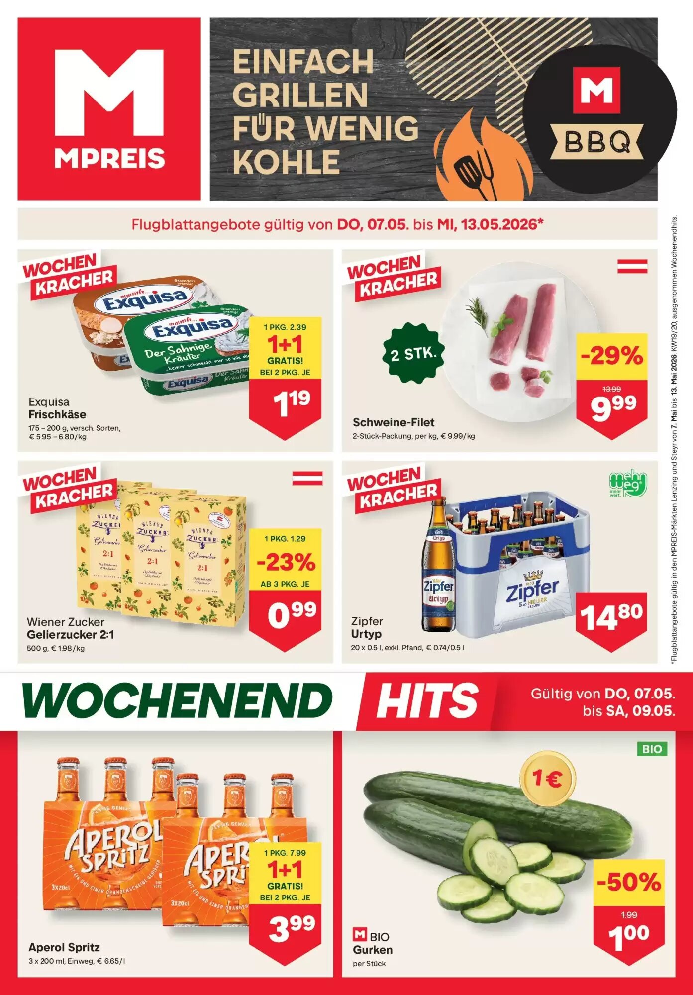 MPreis Flugblatt (ab 07.05.2026) - Angebote und Prospekt - Seite 1