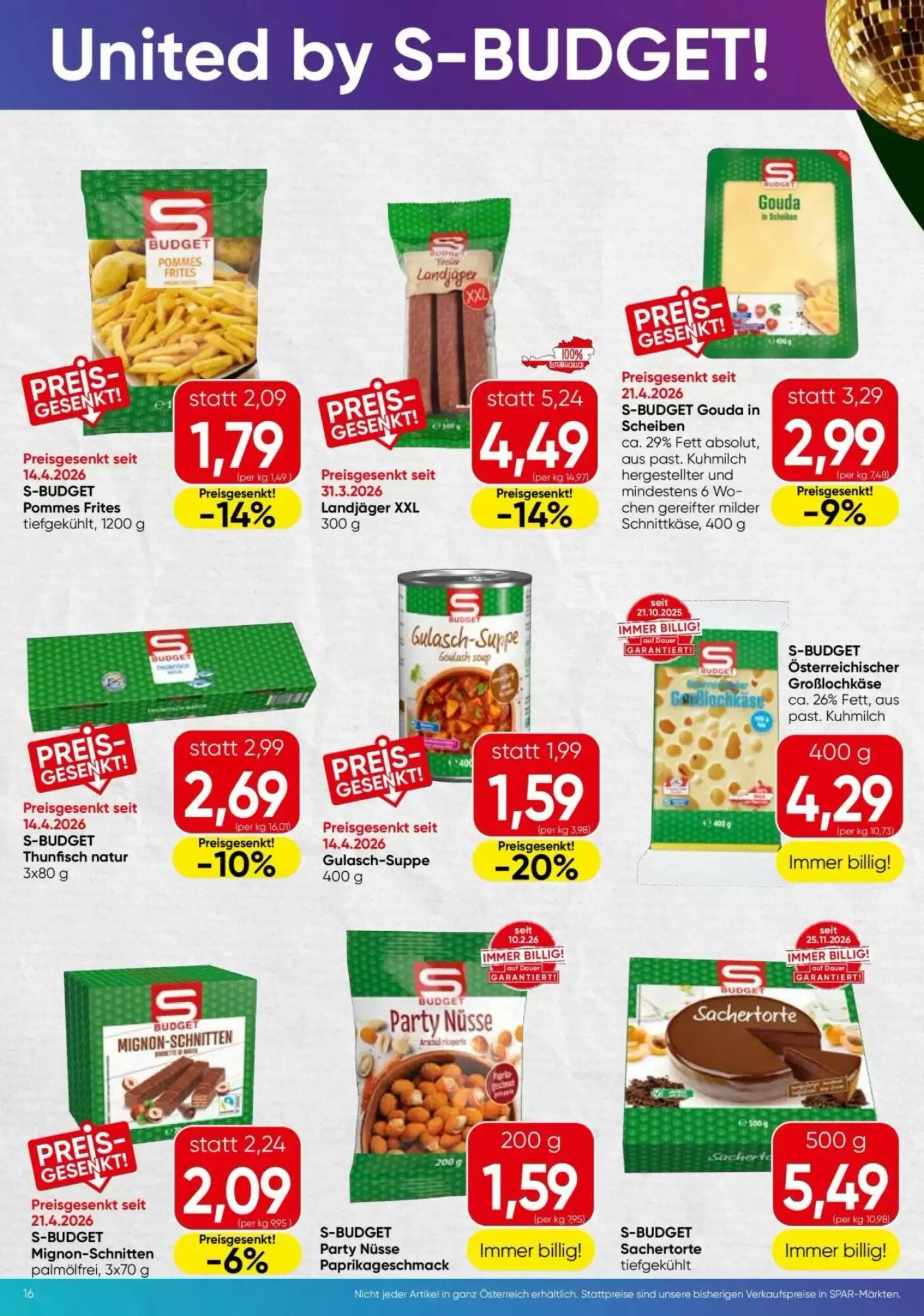 Eurospar Flugblatt (ab 07.05.2026) - Angebote und Prospekt - Seite 16