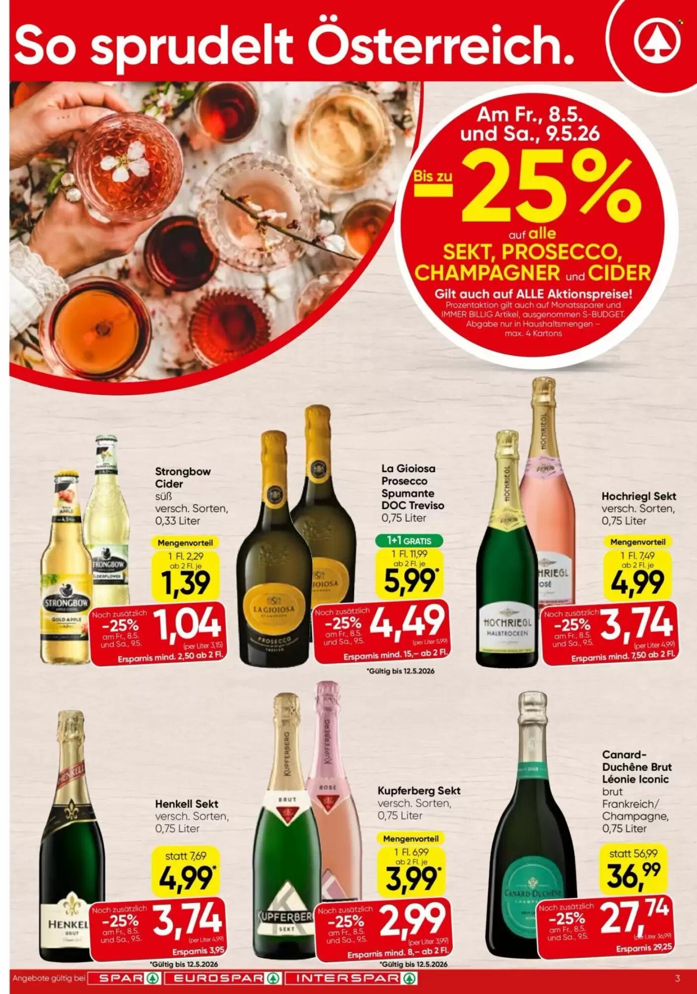 Eurospar Flugblatt (ab 07.05.2026) - Angebote und Prospekt - Seite 3