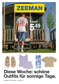 Zeeman Flugblatt (ab 09.05.2026) - Angebote und Prospekt