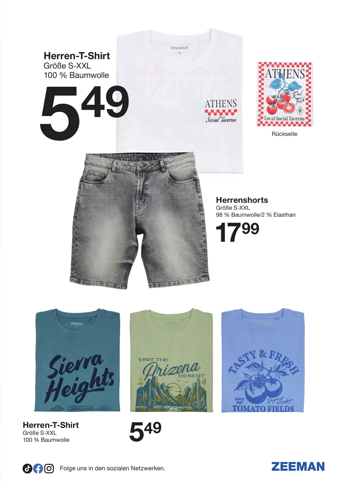 Zeeman Flugblatt (ab 09.05.2026) - Angebote und Prospekt - Seite 7