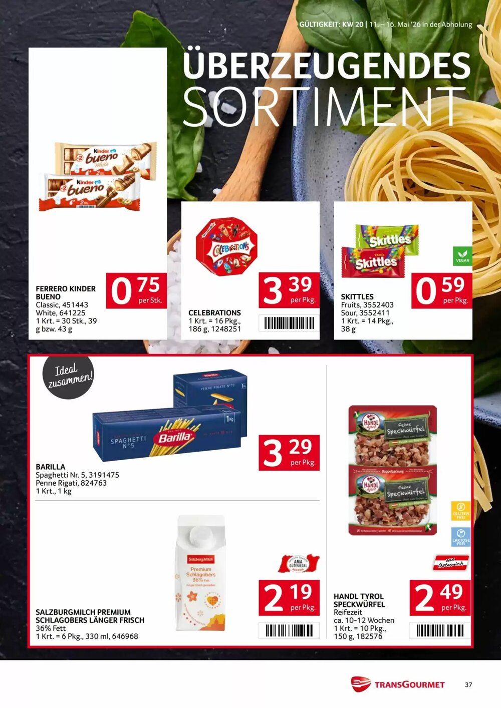 Transgourmet Flugblatt (ab 11.05.2026) - Angebote und Prospekt - Seite 37