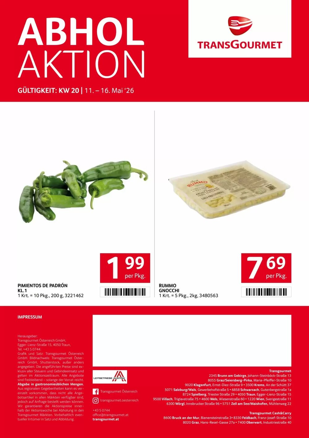 Transgourmet Flugblatt (ab 11.05.2026) - Angebote und Prospekt - Seite 40