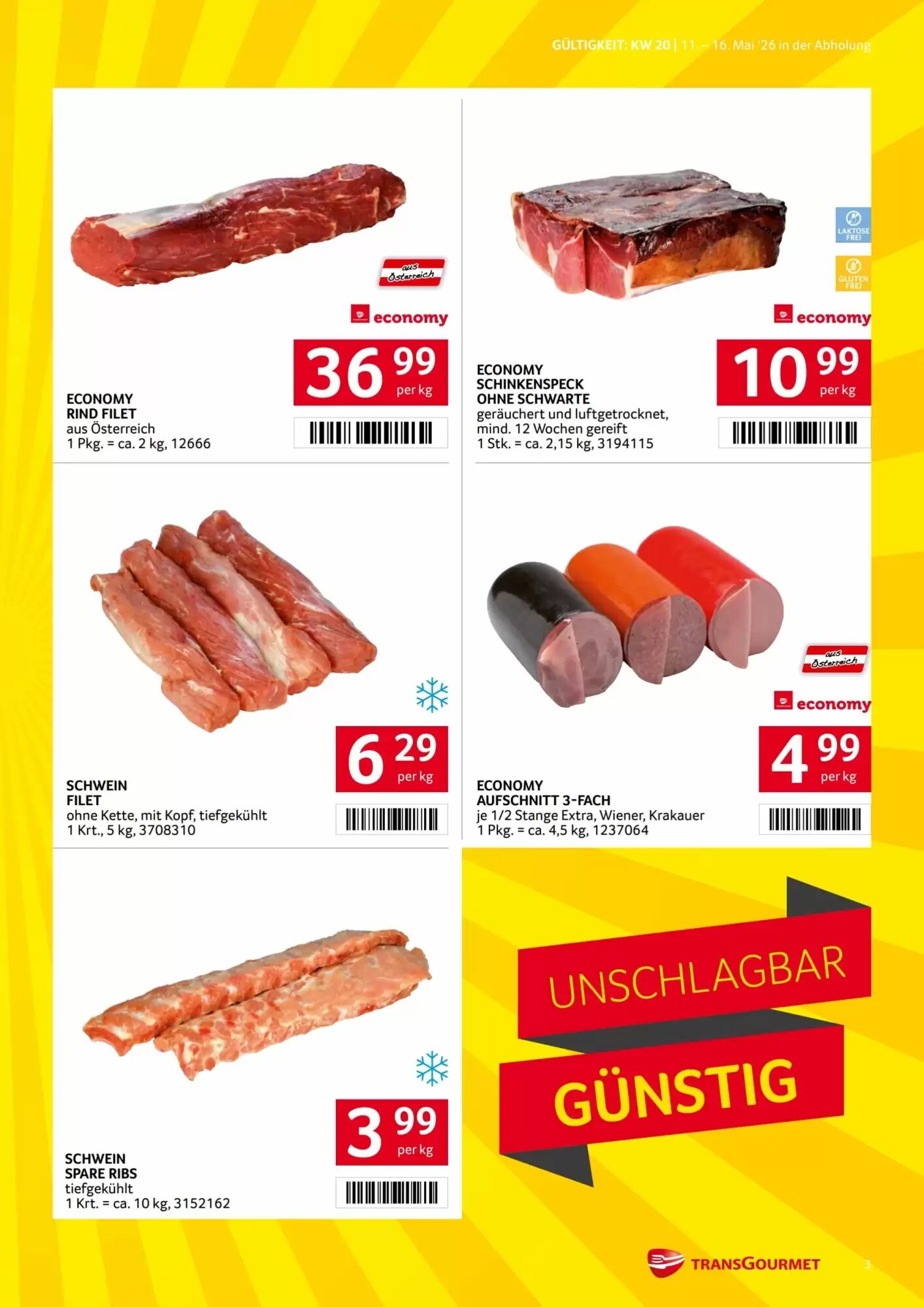 Transgourmet Flugblatt (ab 11.05.2026) - Angebote und Prospekt - Seite 3