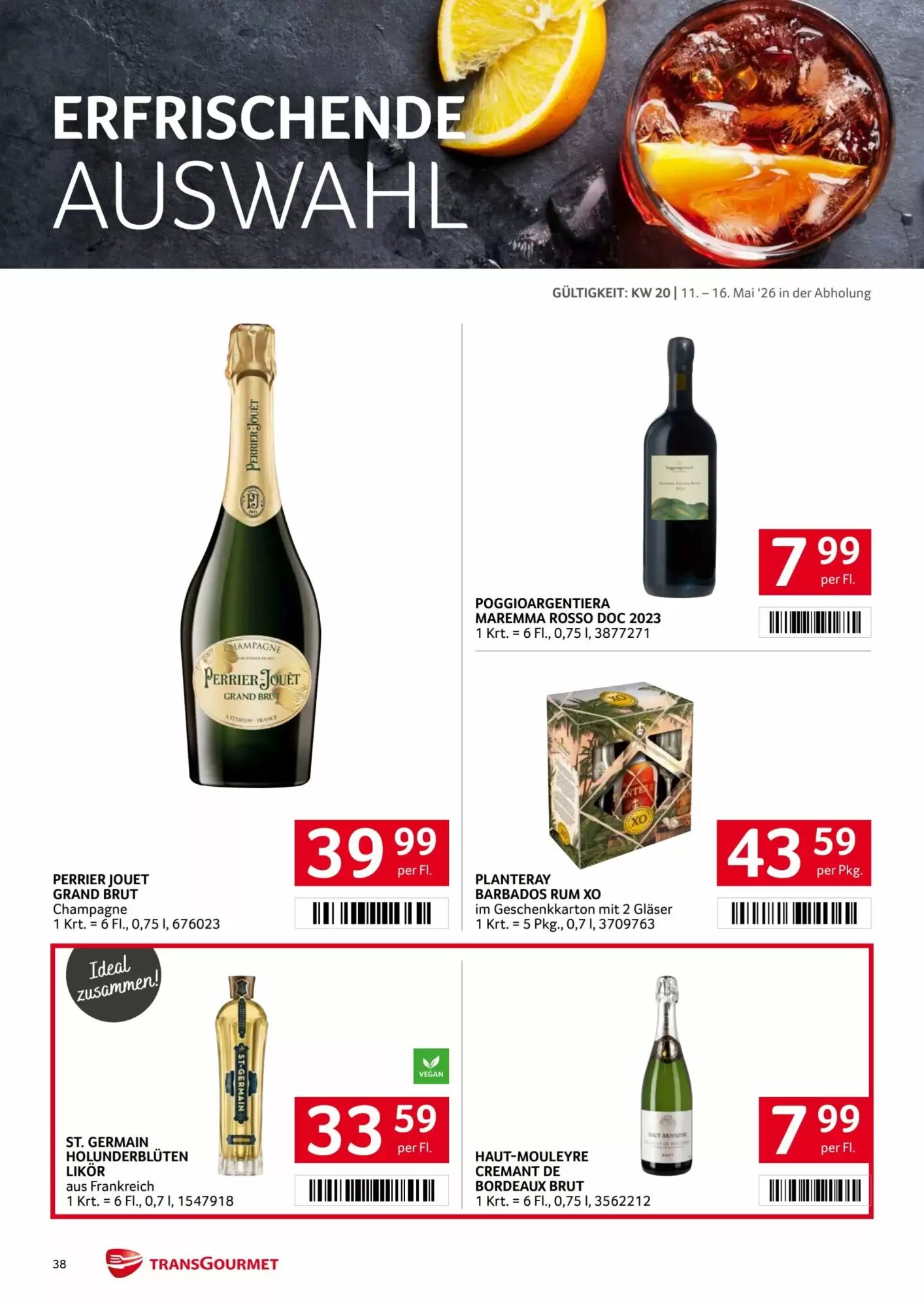 Transgourmet Flugblatt (ab 11.05.2026) - Angebote und Prospekt - Seite 38