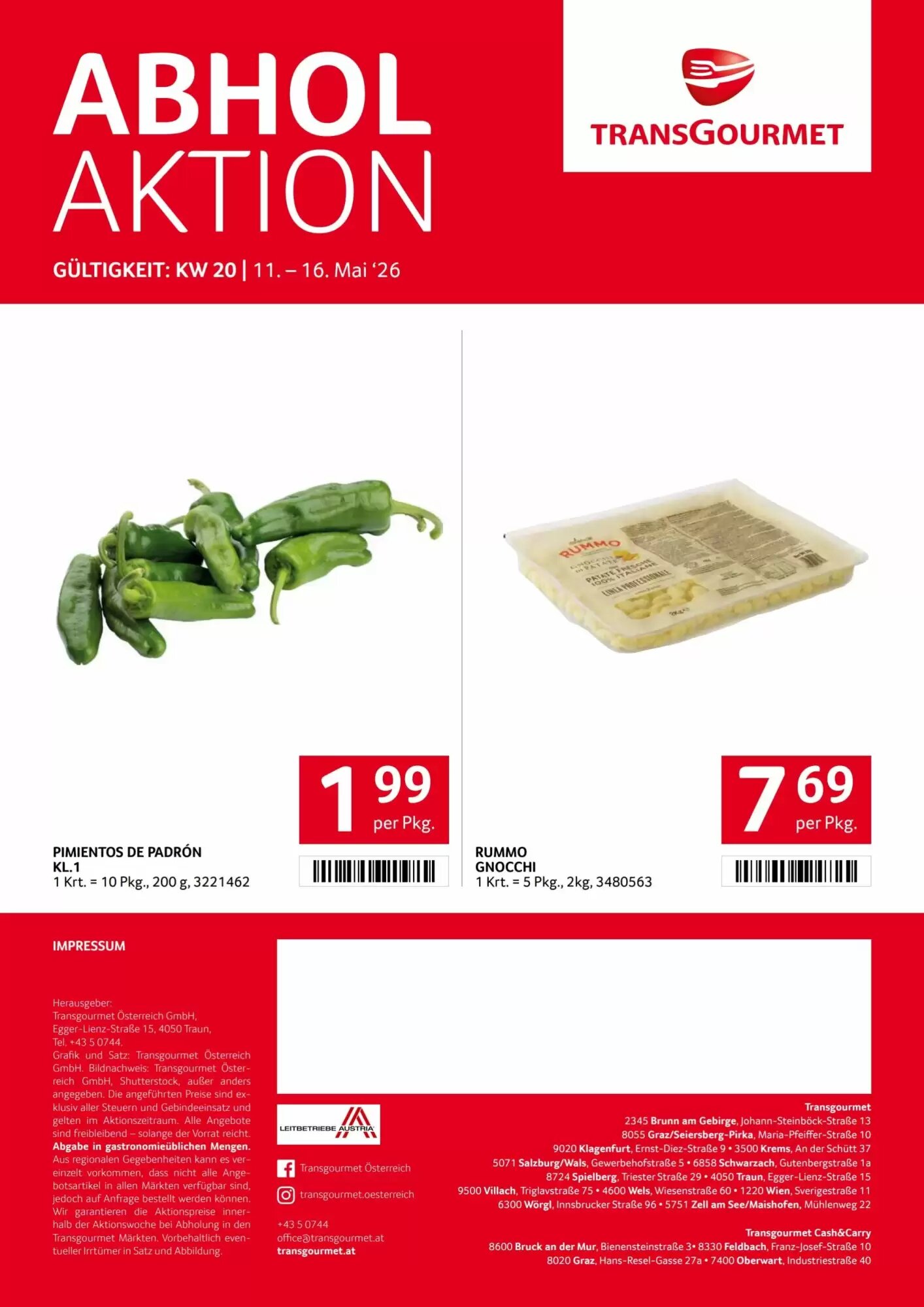 Transgourmet Flugblatt (ab 11.05.2026) - Angebote und Prospekt - Seite 40