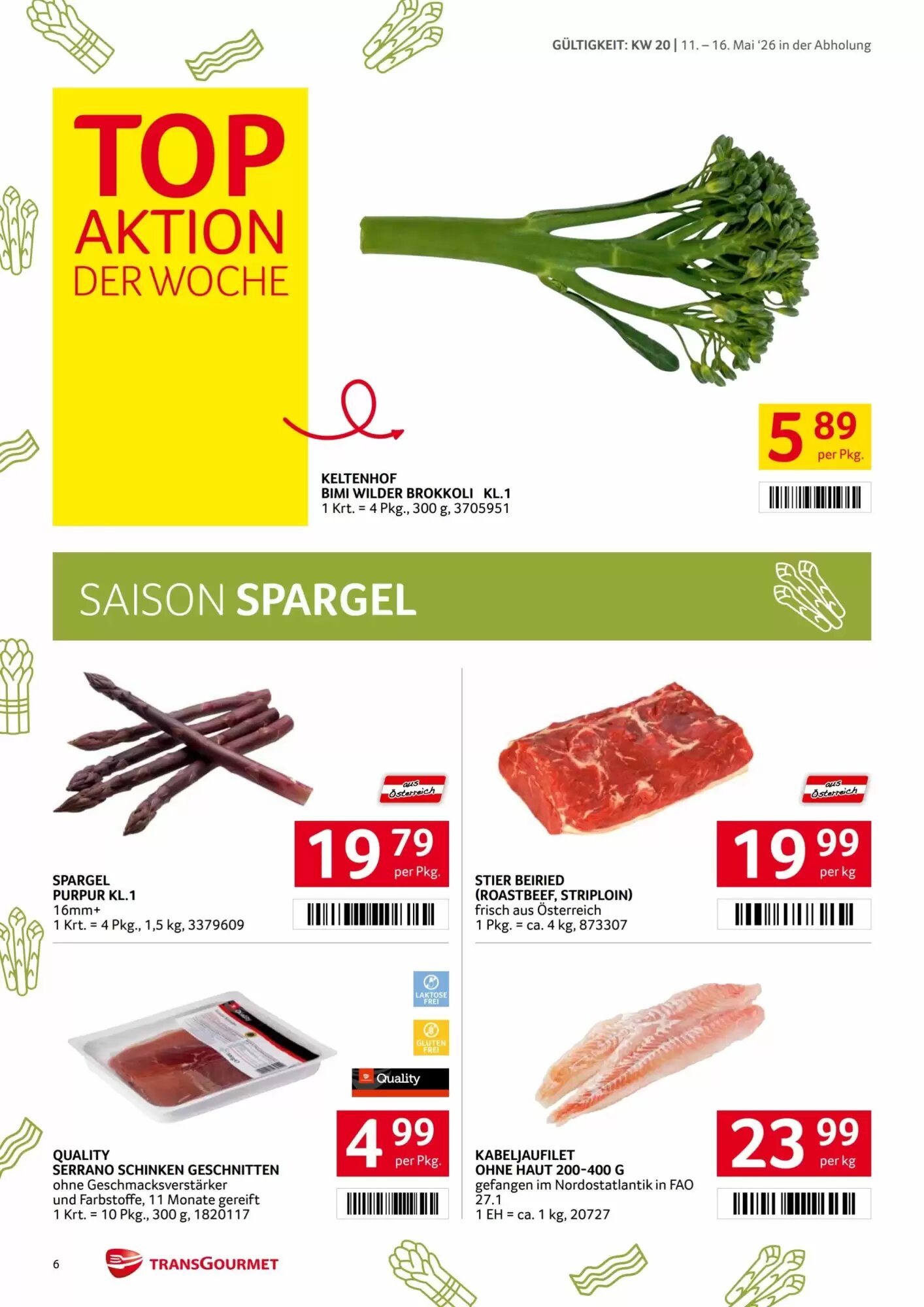 Transgourmet Flugblatt (ab 11.05.2026) - Angebote und Prospekt - Seite 6