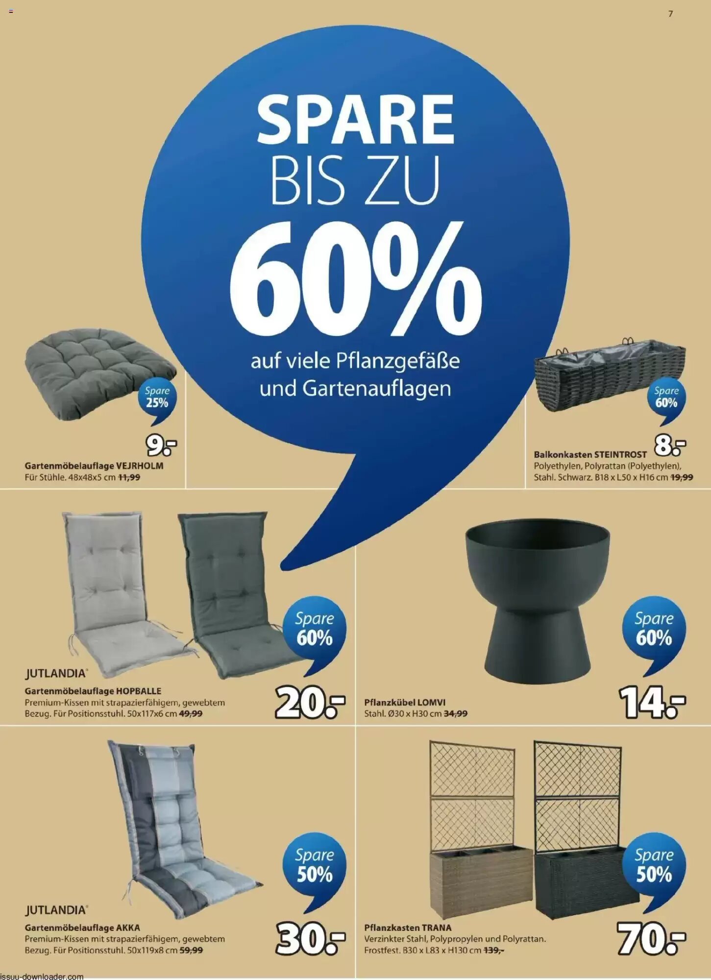 JYSK Flugblatt (ab 11.05.2026) - Angebote und Prospekt - Seite 7