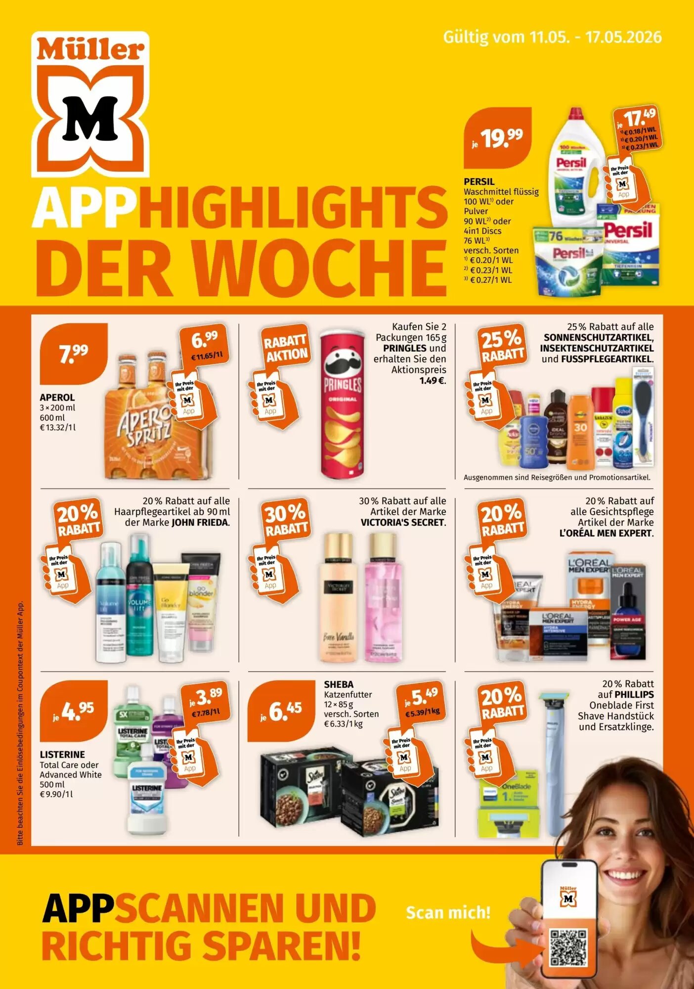 Müller Flugblatt (ab 11.05.2026) - Angebote und Prospekt - Seite 1