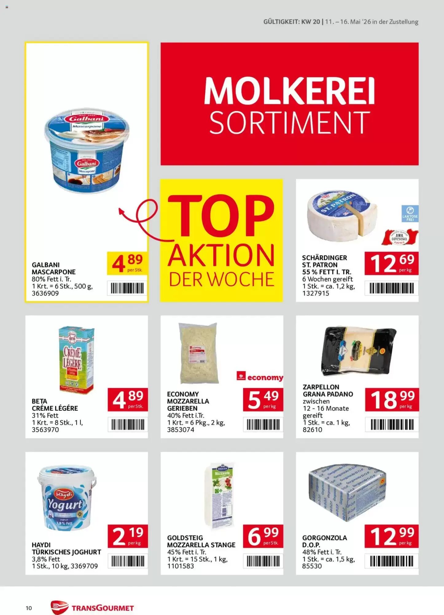 Transgourmet Flugblatt (ab 11.05.2026) - Angebote und Prospekt - Seite 10