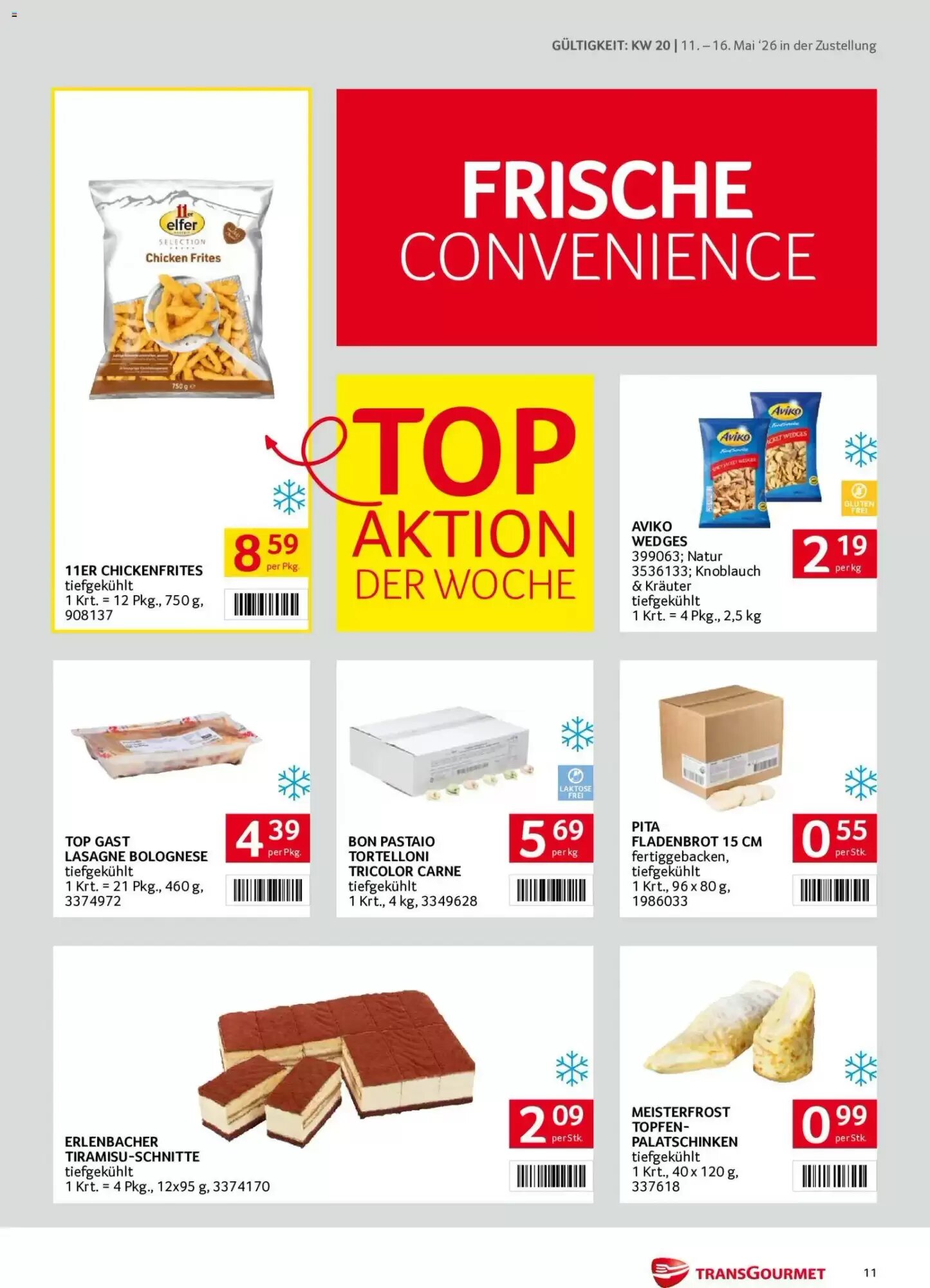 Transgourmet Flugblatt (ab 11.05.2026) - Angebote und Prospekt - Seite 11