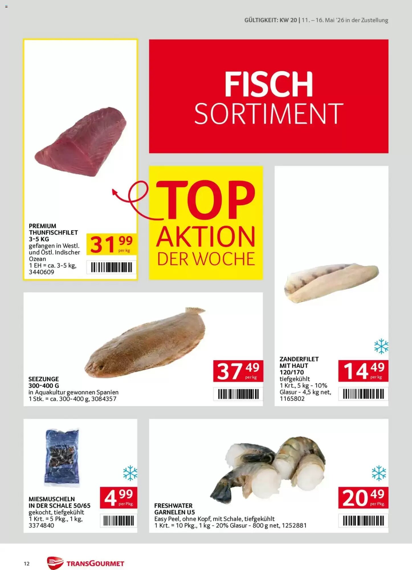 Transgourmet Flugblatt (ab 11.05.2026) - Angebote und Prospekt - Seite 12