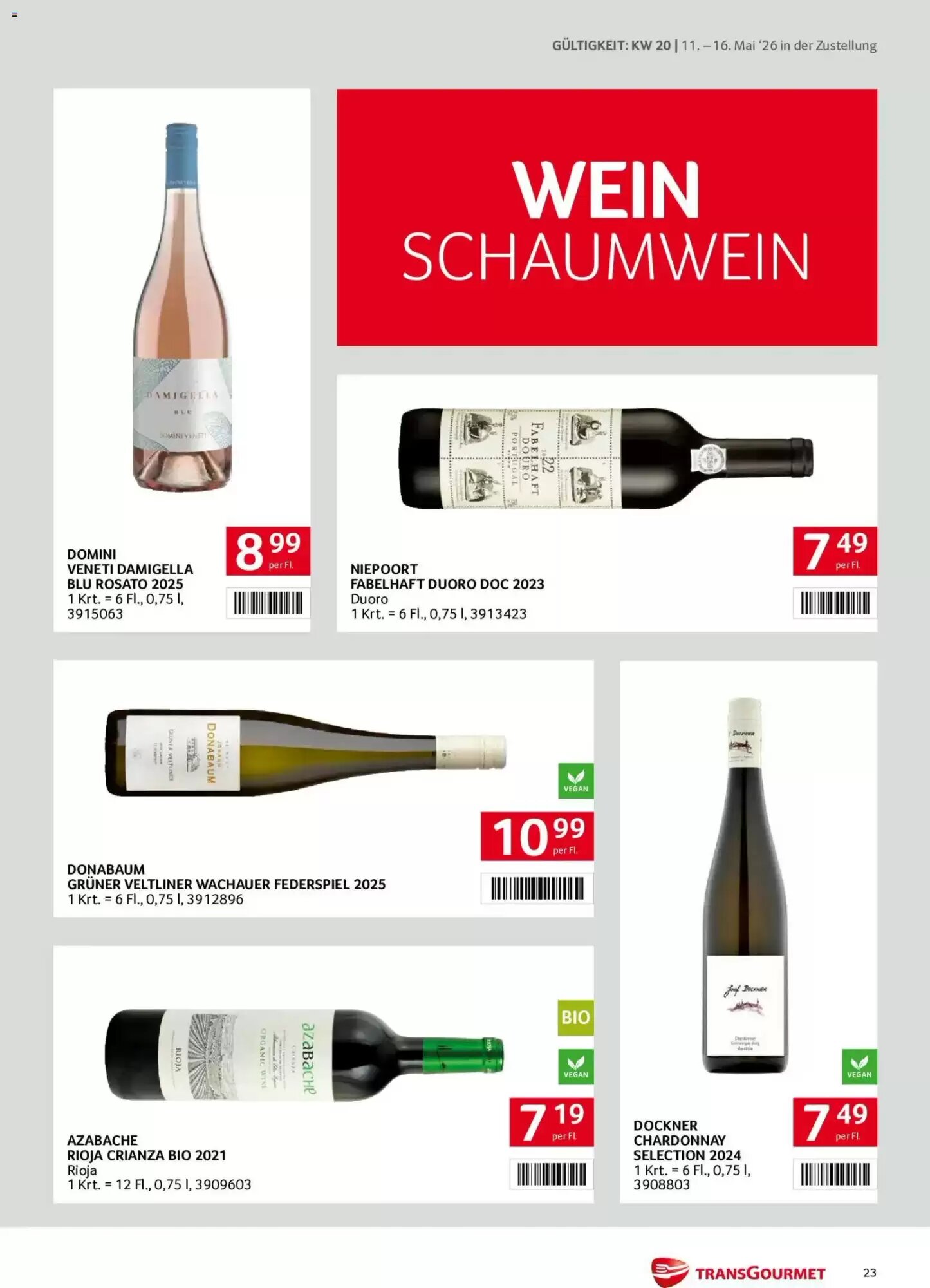 Transgourmet Flugblatt (ab 11.05.2026) - Angebote und Prospekt - Seite 23