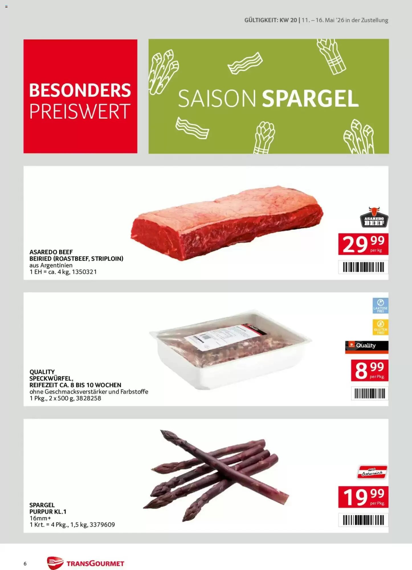Transgourmet Flugblatt (ab 11.05.2026) - Angebote und Prospekt - Seite 6