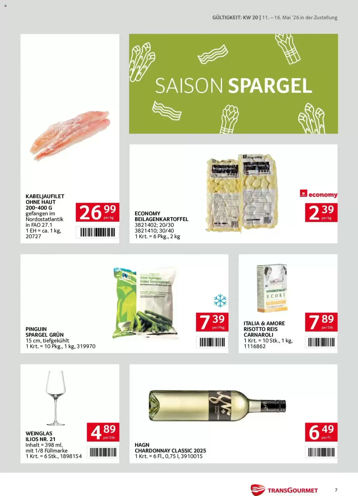 Transgourmet Flugblatt (ab 11.05.2026) - Angebote und Prospekt - Seite 7