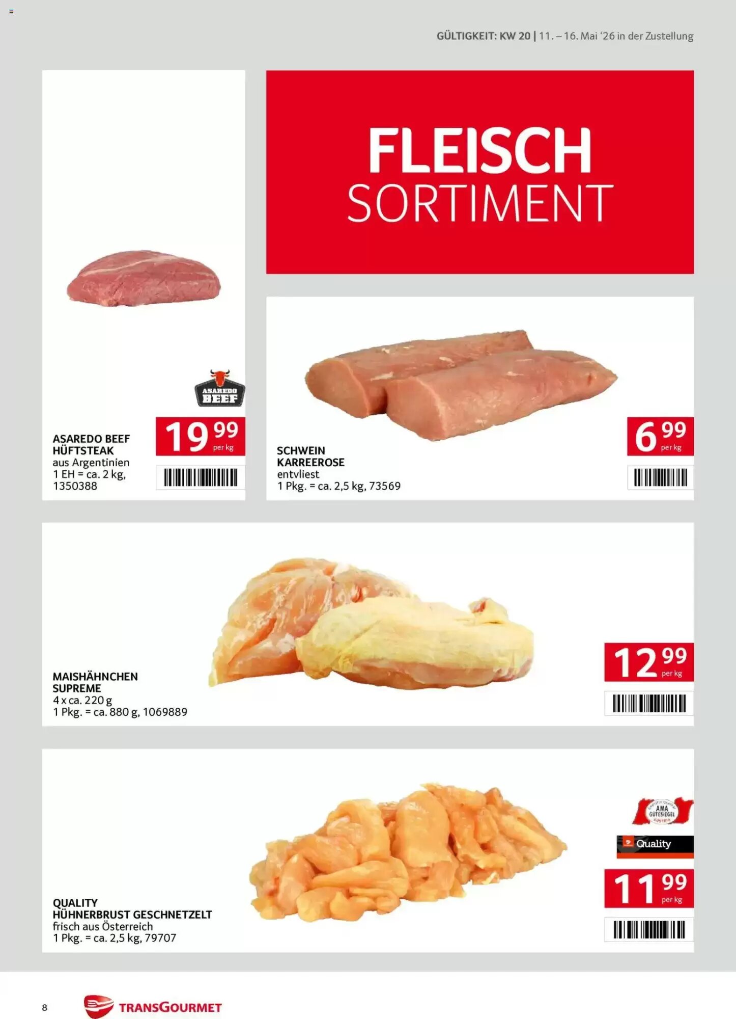 Transgourmet Flugblatt (ab 11.05.2026) - Angebote und Prospekt - Seite 8