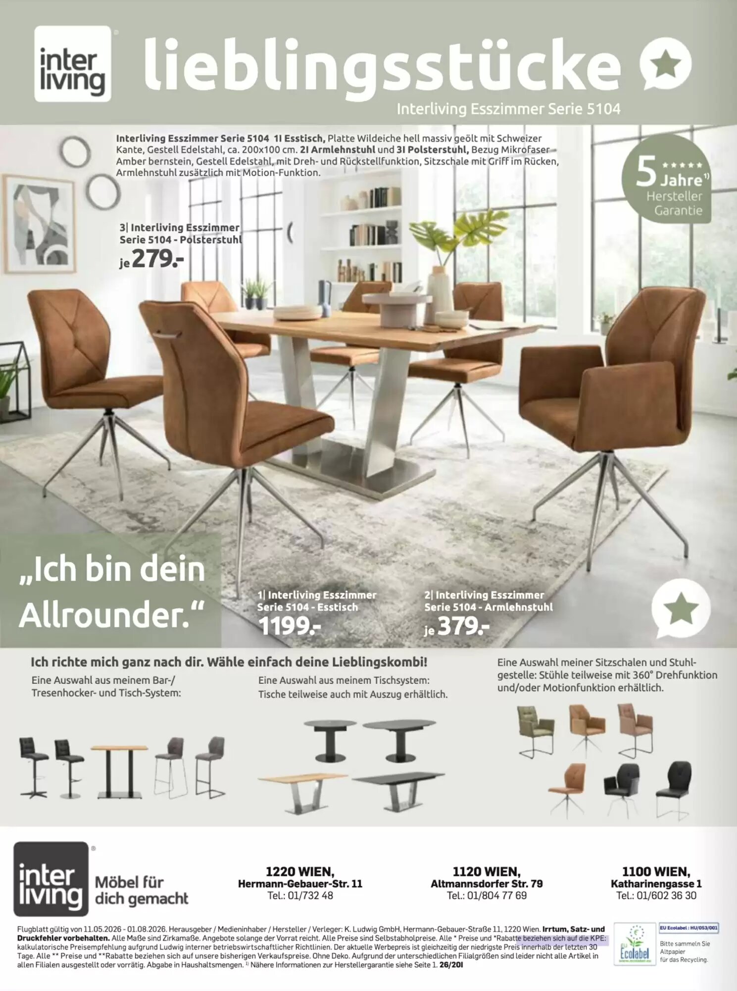 Möbel Ludwig Flugblatt (ab 11.05.2026) - Angebote und Prospekt - Seite 8