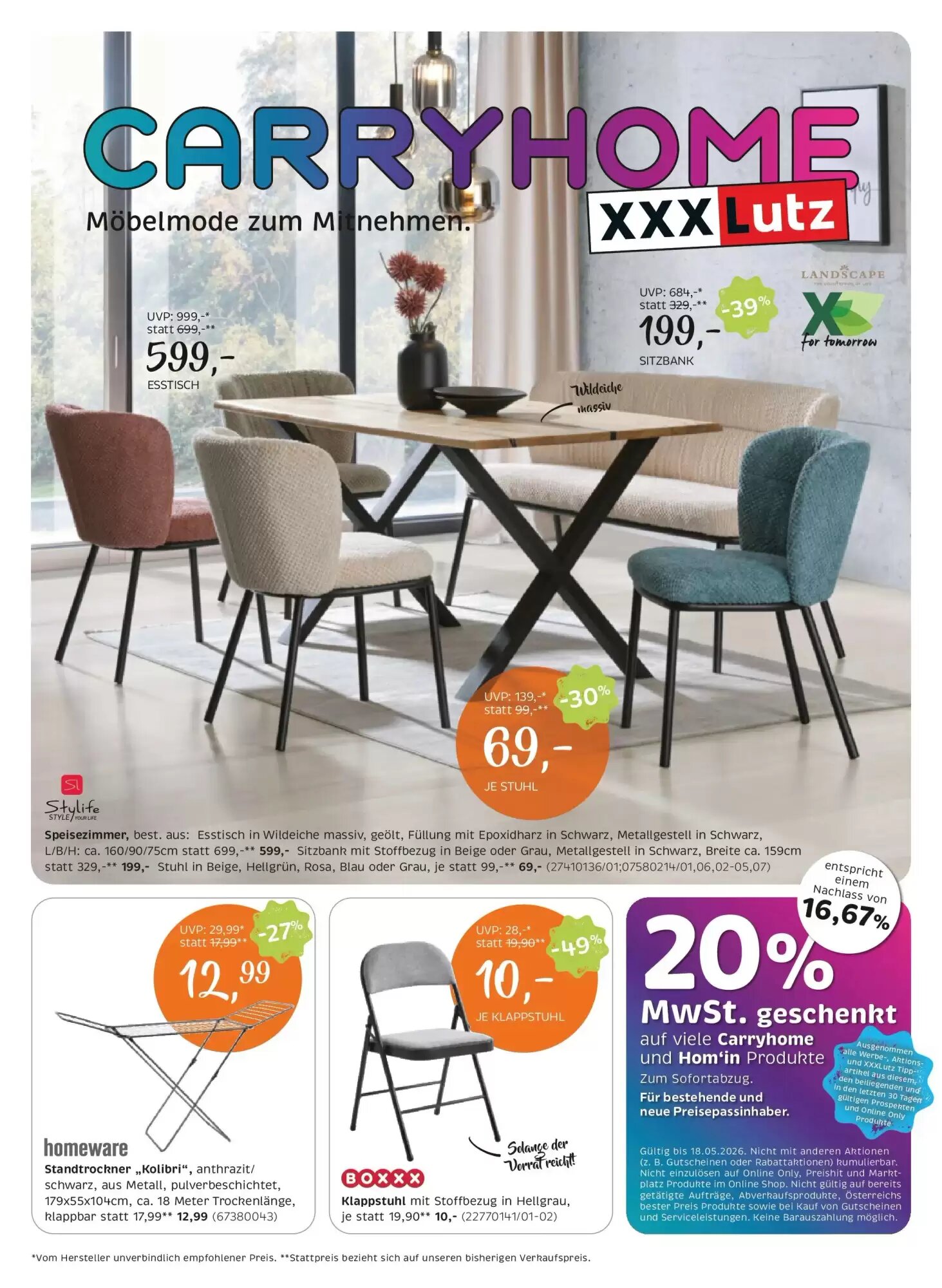 XXXLutz Flugblatt (ab 12.05.2026) - Angebote und Prospekt - Seite 1