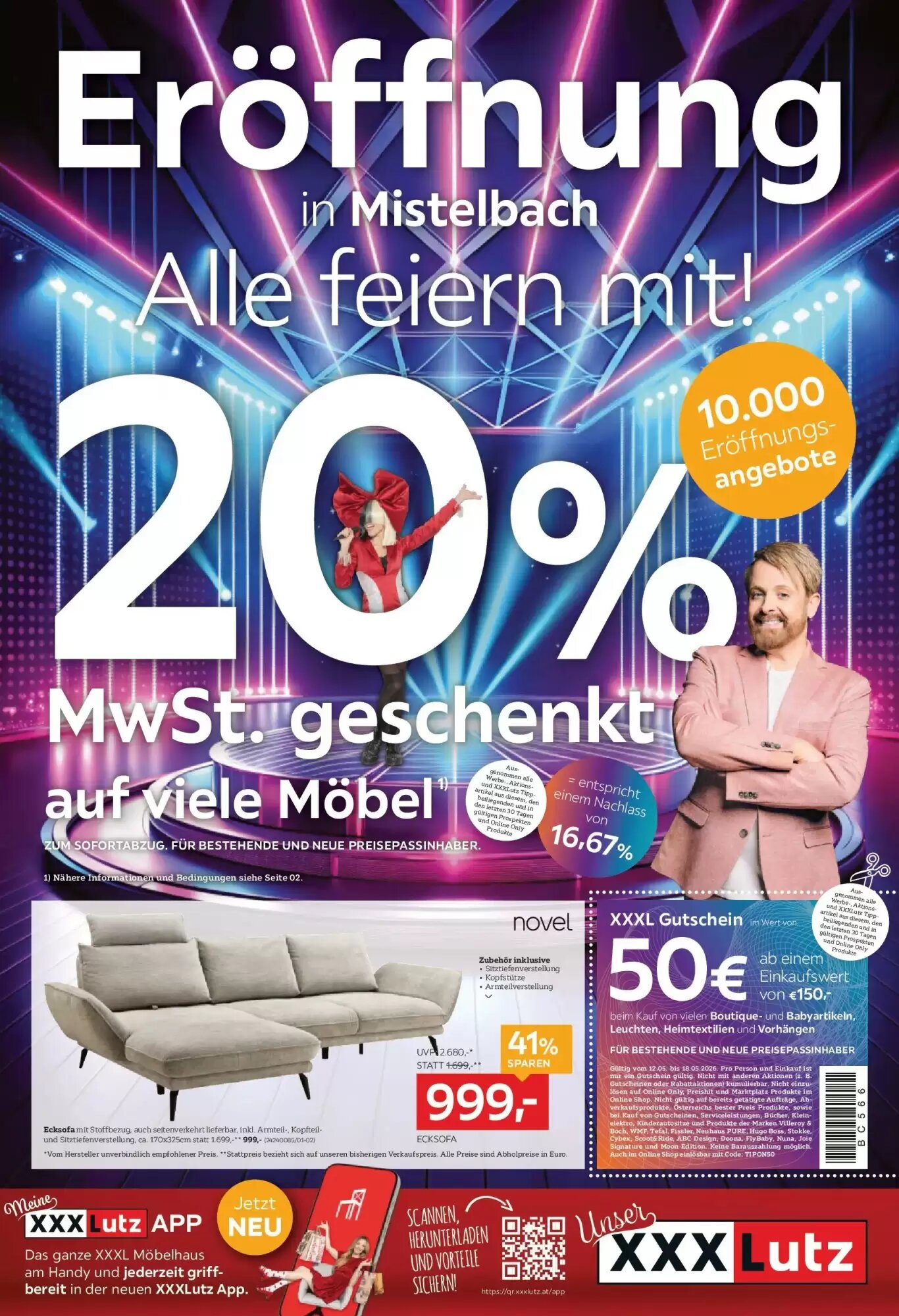 XXXLutz Flugblatt (ab 12.05.2026) - Angebote und Prospekt - Seite 1