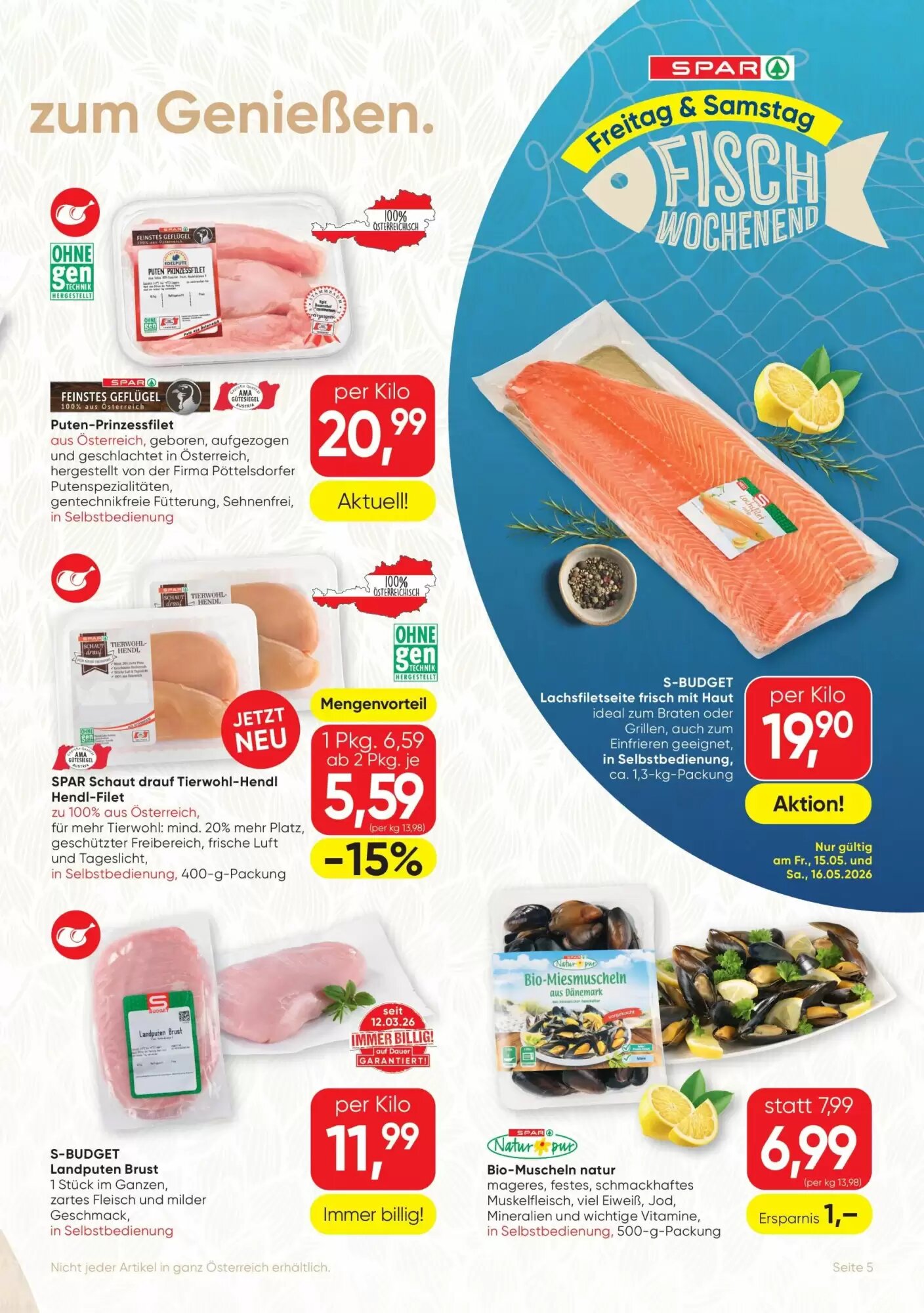 SPAR Gourmet Flugblatt (ab 13.05.2026) - Angebote und Prospekt - Seite 5
