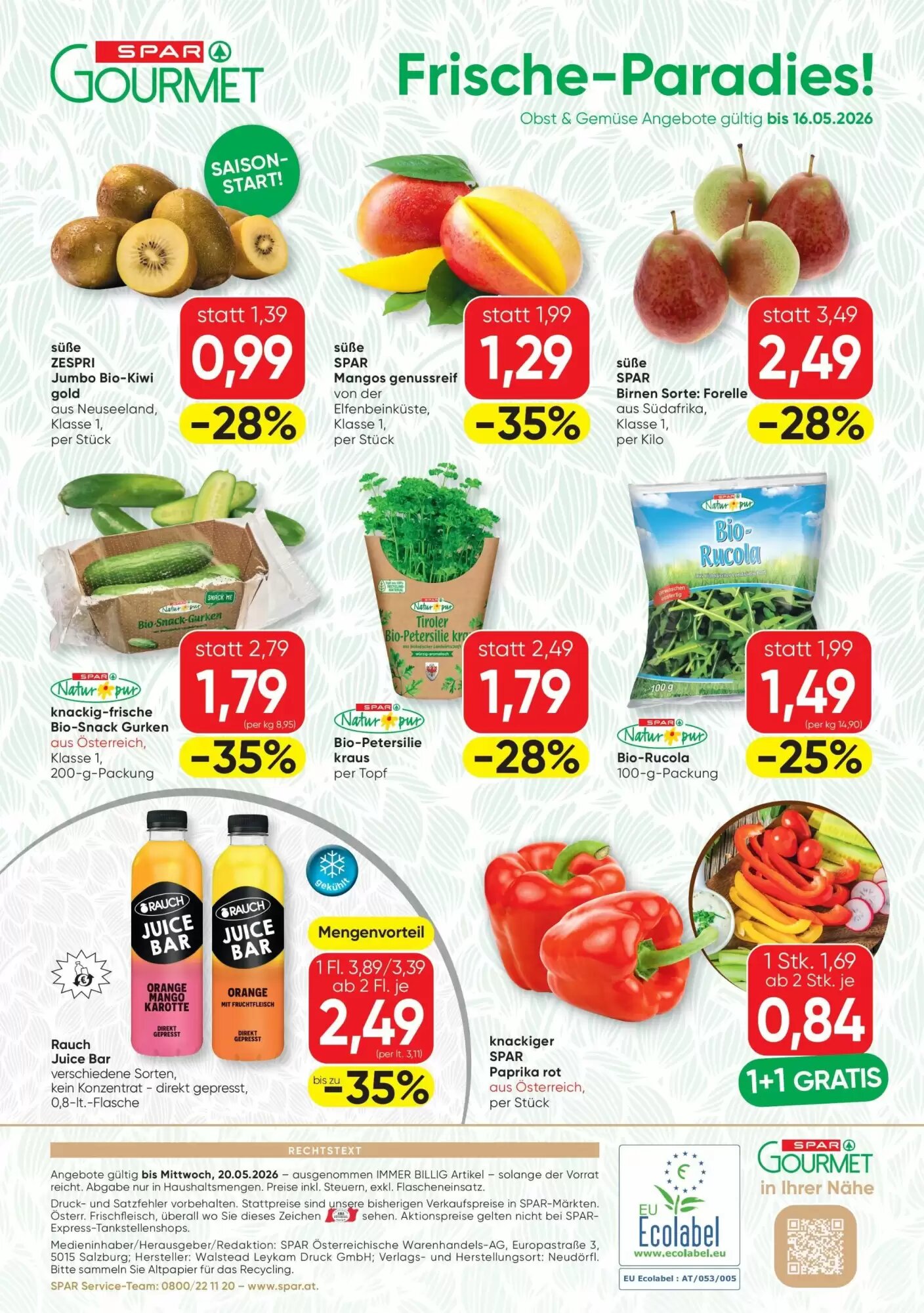 SPAR Gourmet Flugblatt (ab 13.05.2026) - Angebote und Prospekt - Seite 8