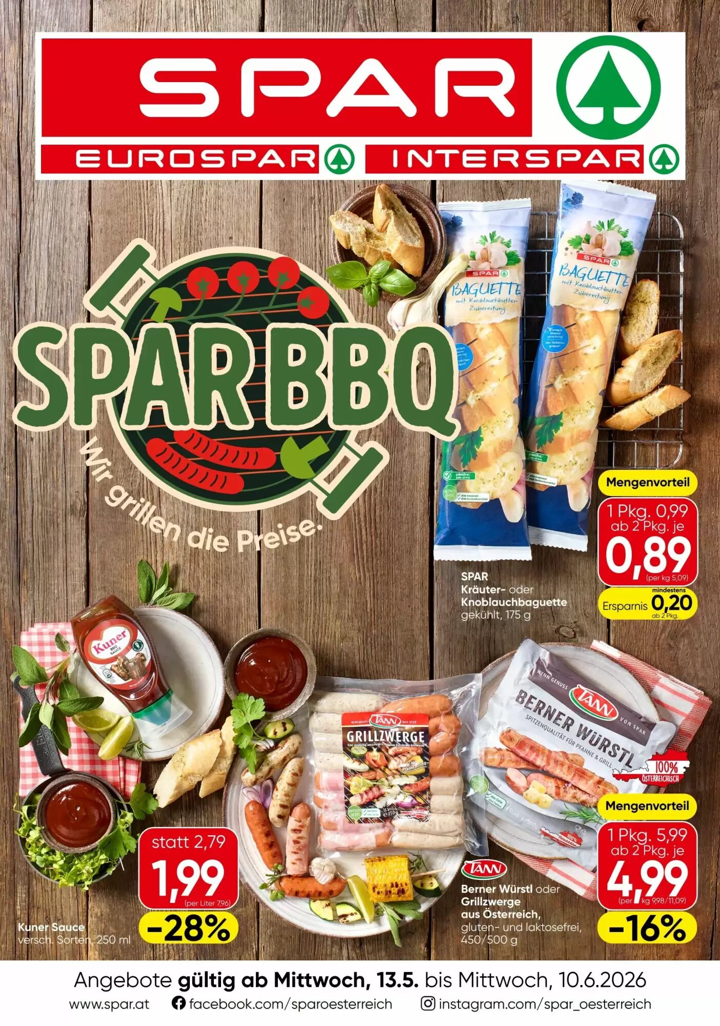Spar Flugblatt (ab 13.05.2026) - Angebote und Prospekt - Seite 1