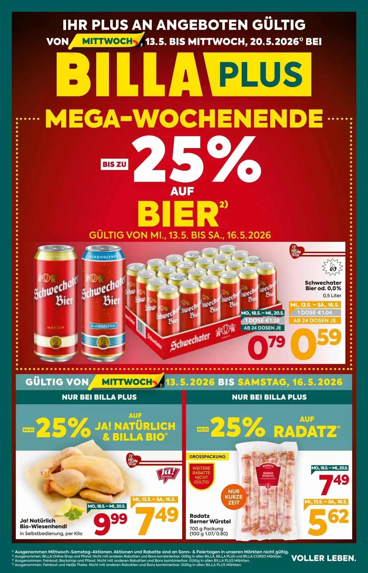 Billa Flugblatt (ab 13.05.2026) - Angebote und Prospekt - Seite 1