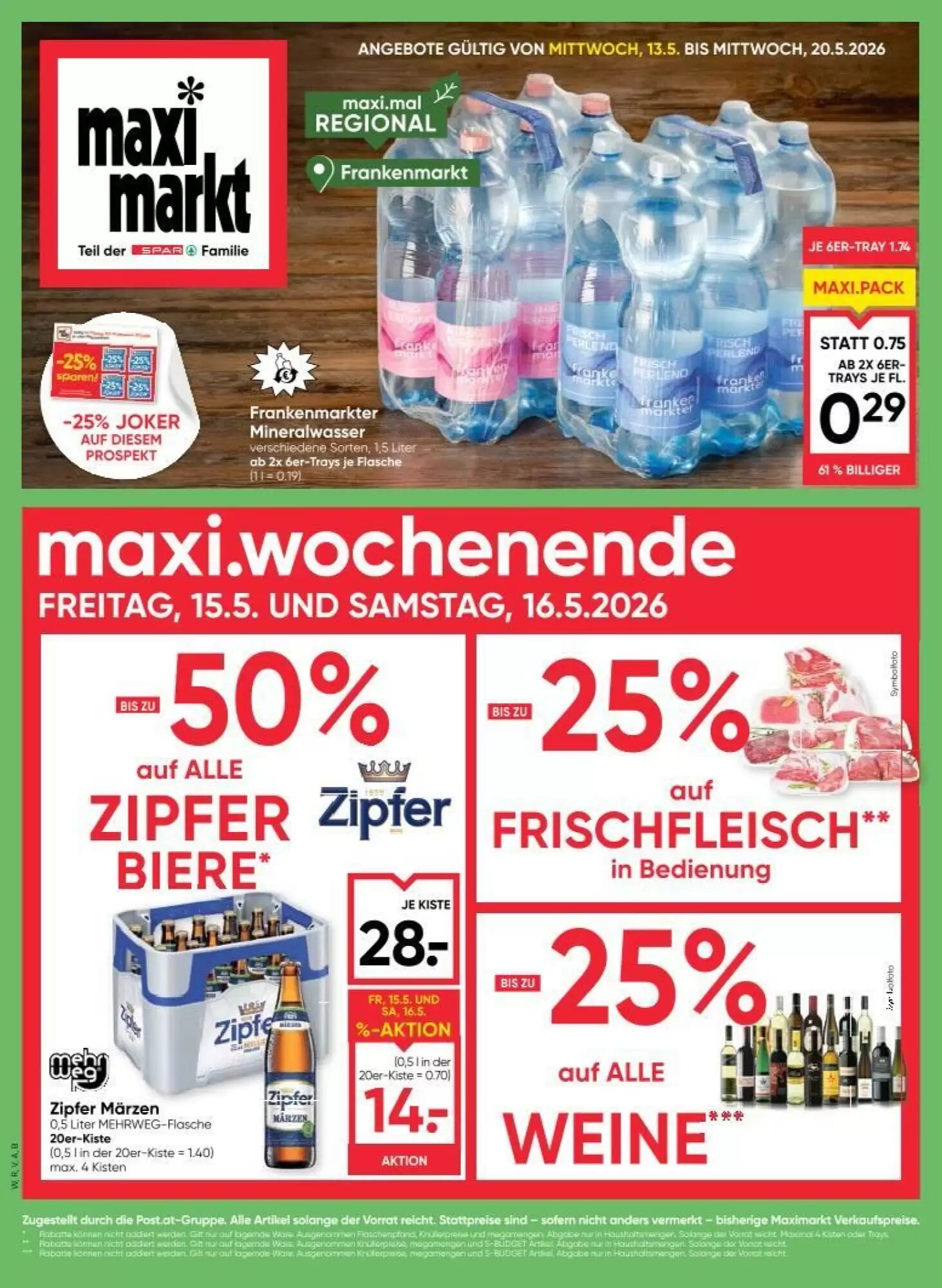 Maximarkt Flugblatt (ab 13.05.2026) - Angebote und Prospekt - Seite 1