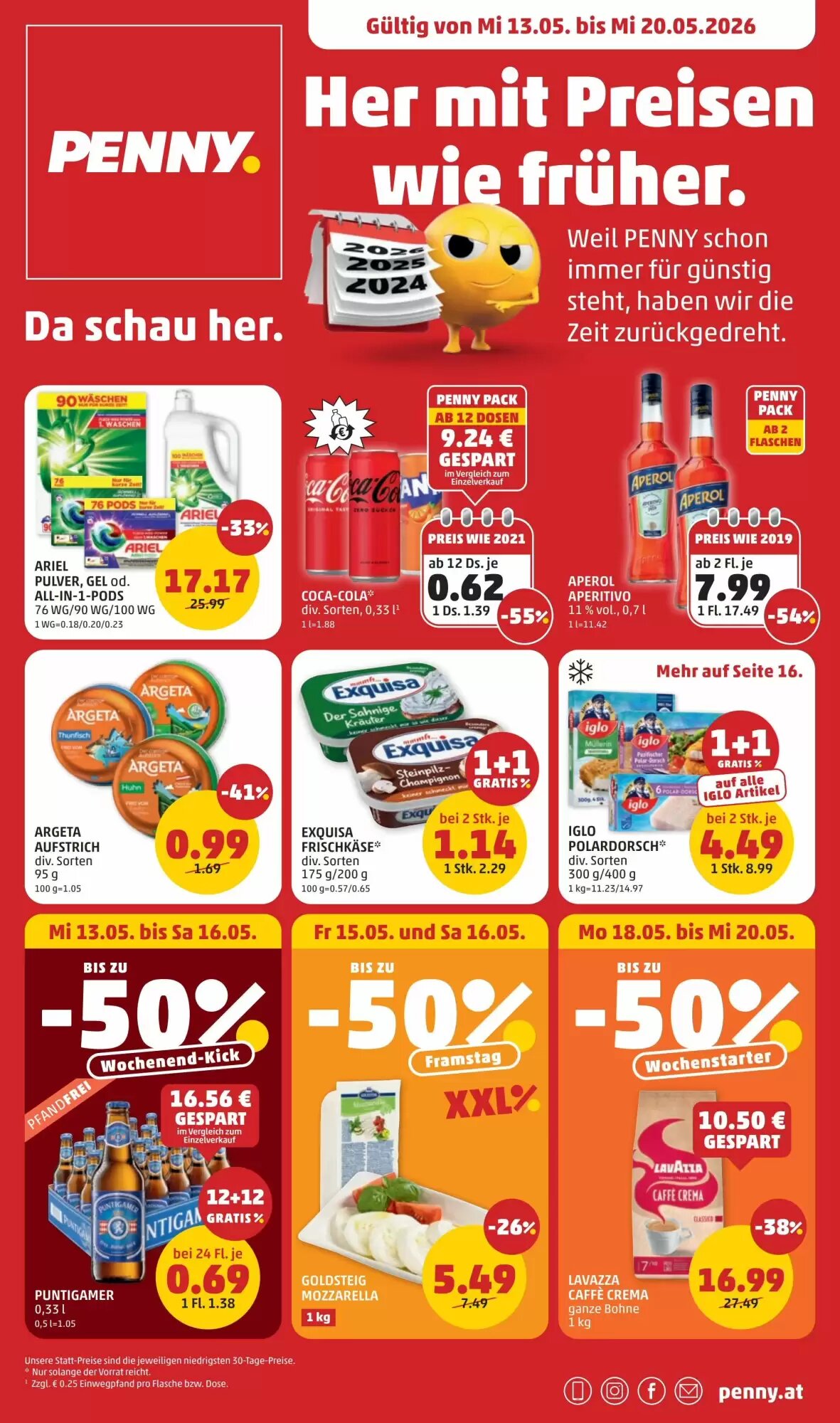 PENNY Flugblatt (ab 13.05.2026) - Angebote und Prospekt - Seite 1