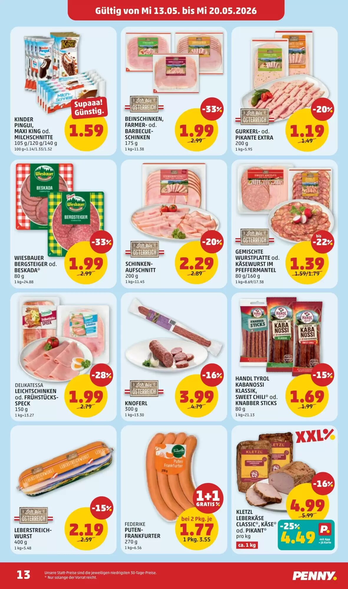 PENNY Flugblatt (ab 13.05.2026) - Angebote und Prospekt - Seite 13