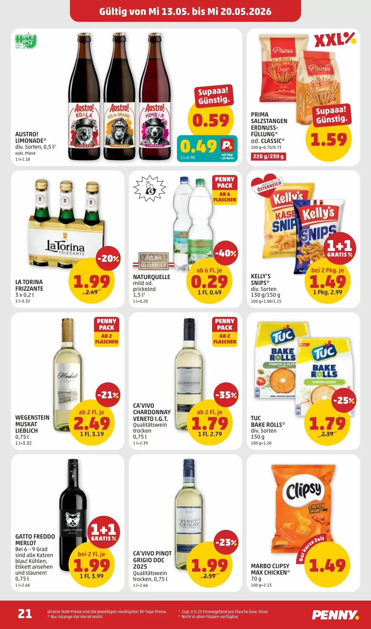 PENNY Flugblatt (ab 13.05.2026) - Angebote und Prospekt - Seite 21