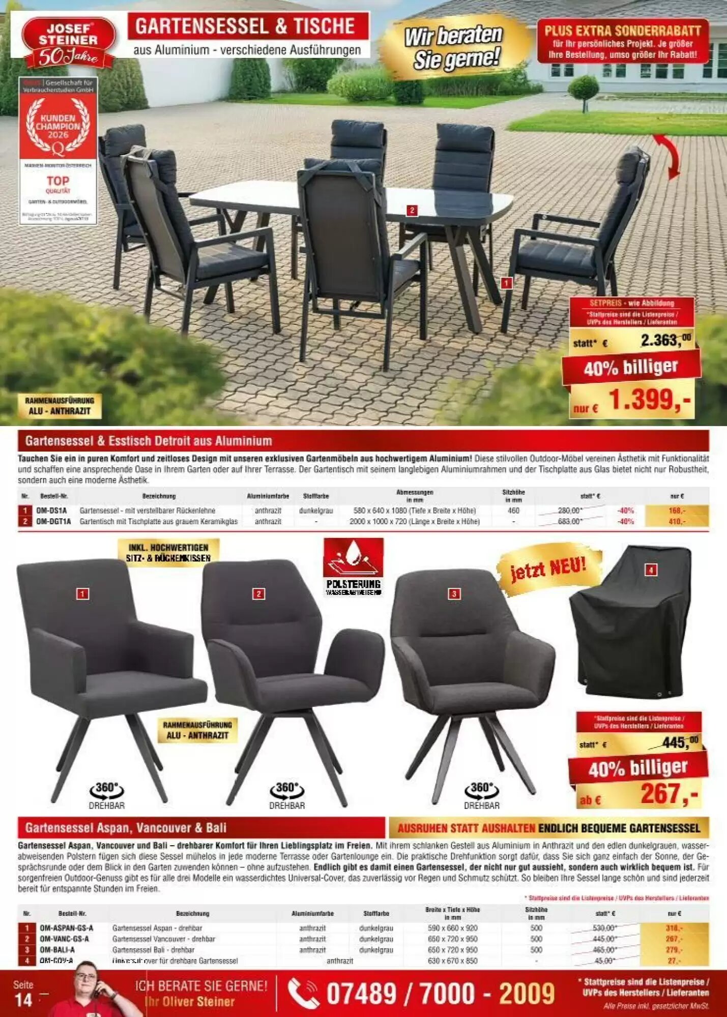 Josef Steiner Flugblatt (ab 13.05.2026) - Angebote und Prospekt - Seite 14