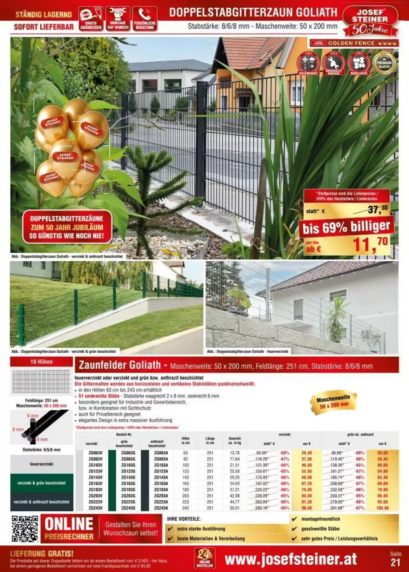 Josef Steiner Flugblatt (ab 13.05.2026) - Angebote und Prospekt - Seite 21