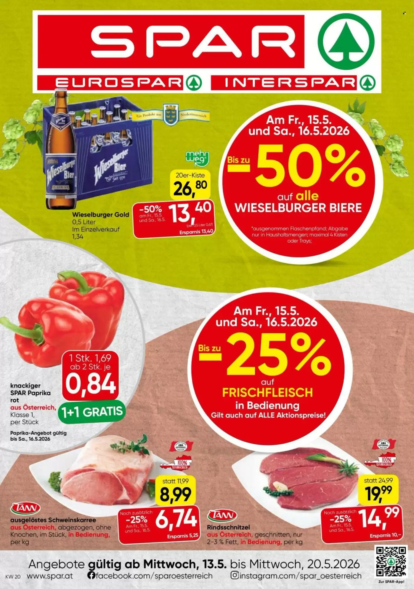 Eurospar Flugblatt (ab 13.05.2026) - Angebote und Prospekt - Seite 1
