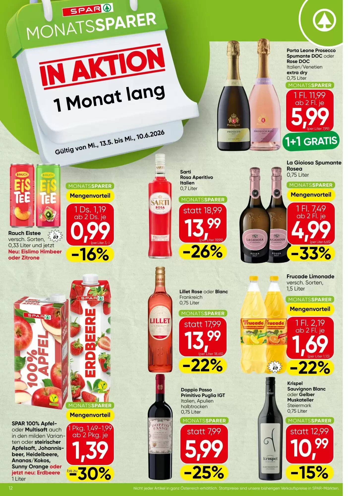 Spar Flugblatt (ab 13.05.2026) - Angebote und Prospekt - Seite 12