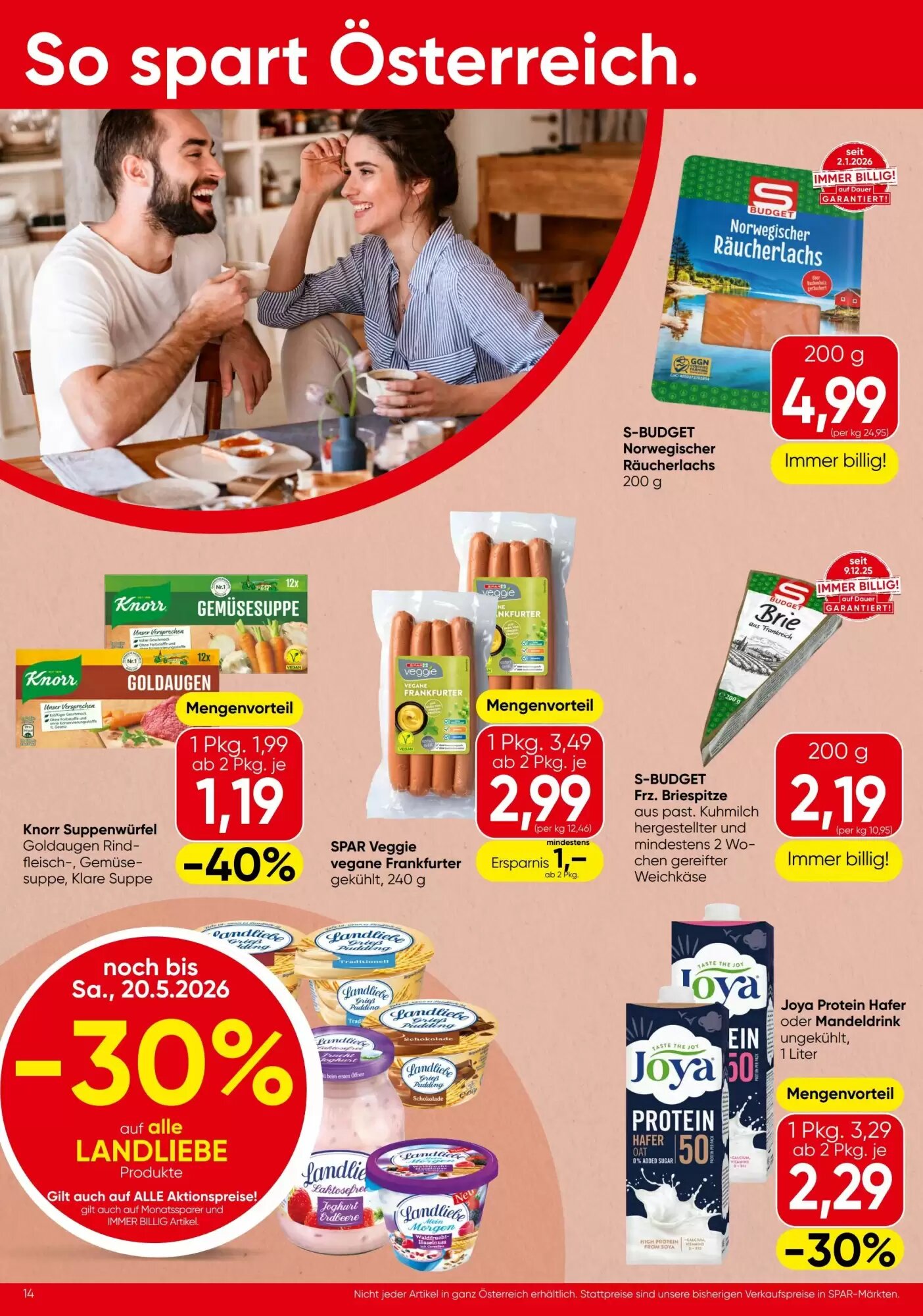 Spar Flugblatt (ab 13.05.2026) - Angebote und Prospekt - Seite 14