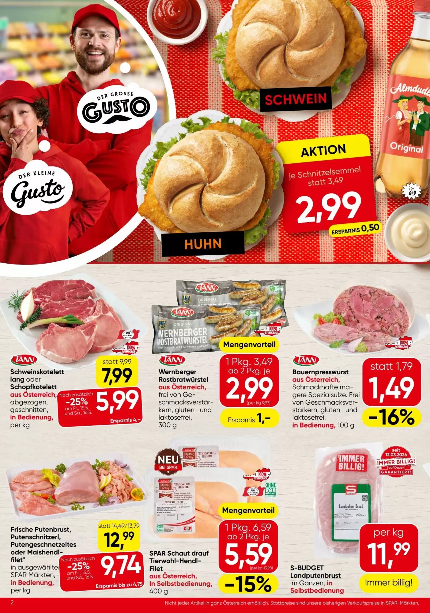 Spar Flugblatt (ab 13.05.2026) - Angebote und Prospekt - Seite 2