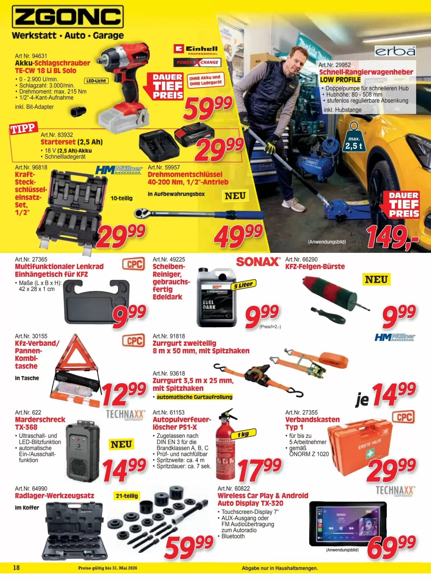 Zgonc Flugblatt (ab 13.05.2026) - Angebote und Prospekt - Seite 18