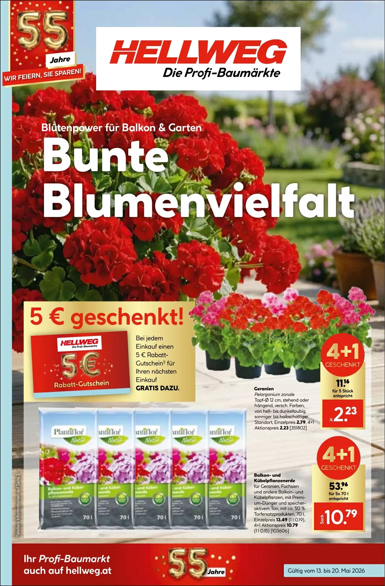 Hellweg Flugblatt (ab 13.05.2026) - Angebote und Prospekt - Seite 1