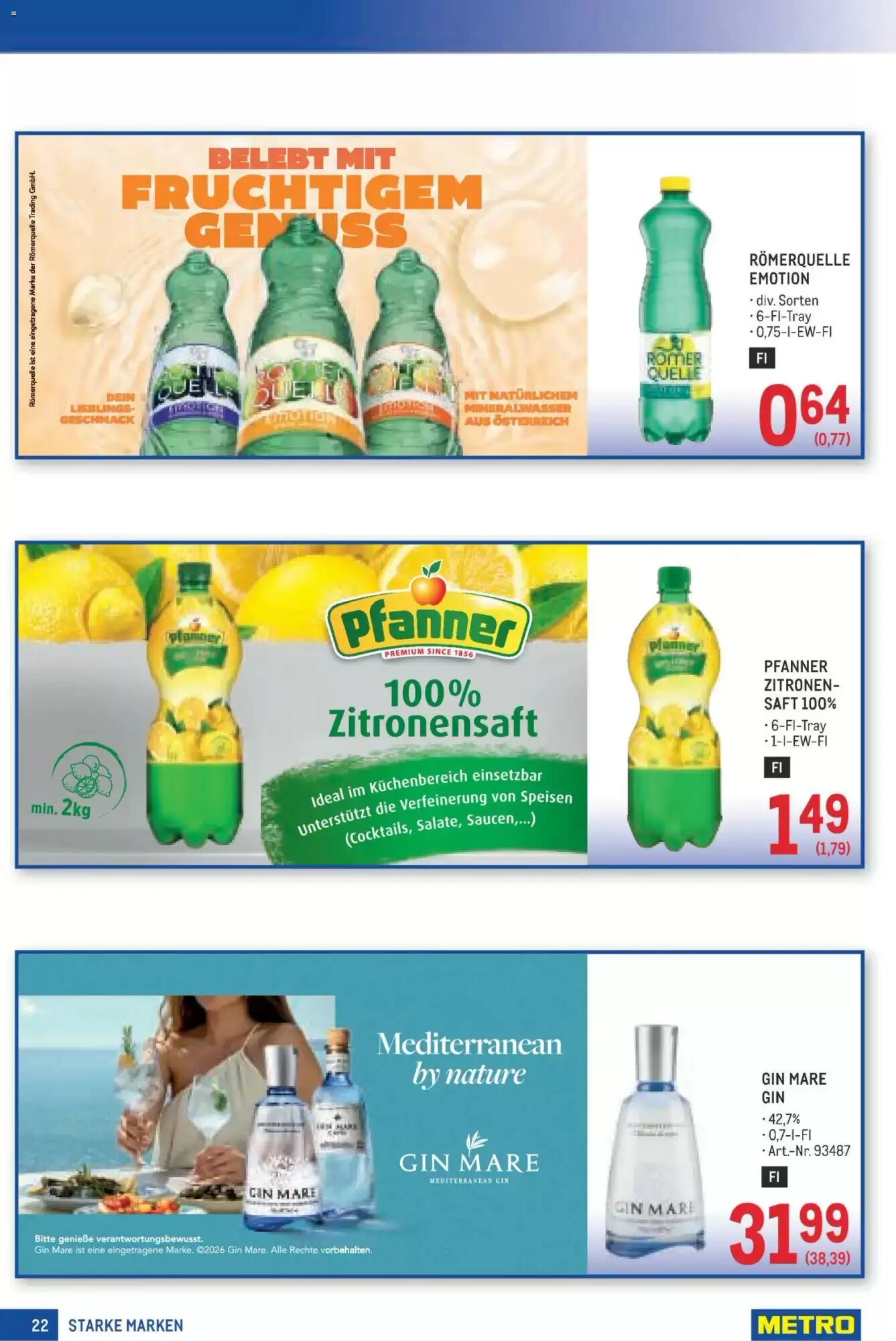 Metro Flugblatt (ab 15.05.2026) - Angebote und Prospekt - Seite 22