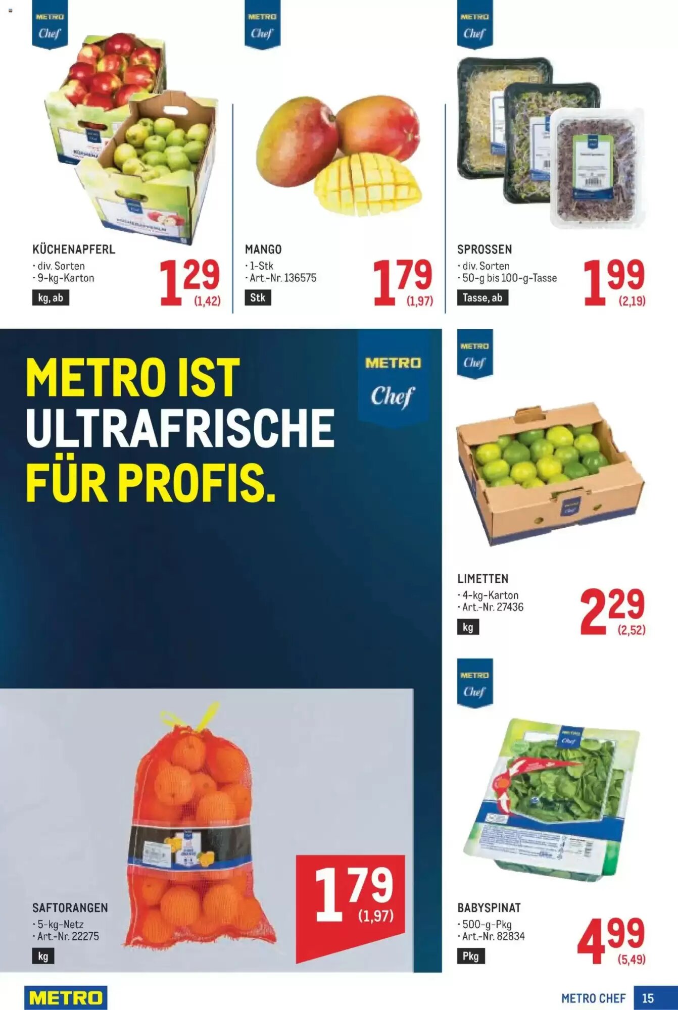 Metro Flugblatt (ab 15.05.2026) - Angebote und Prospekt - Seite 15