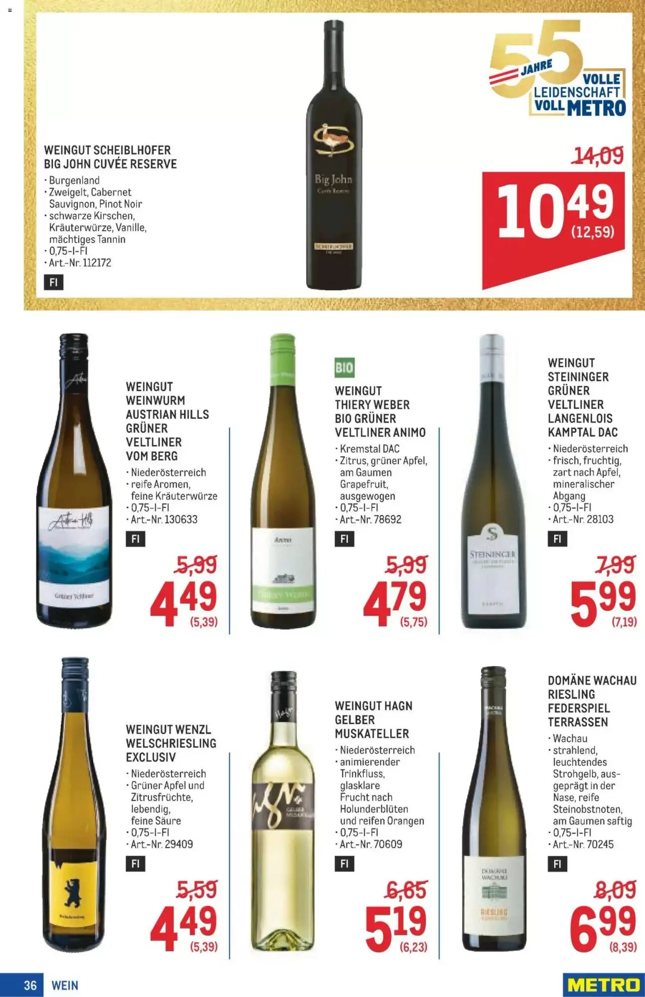 Metro Flugblatt (ab 15.05.2026) - Angebote und Prospekt - Seite 36