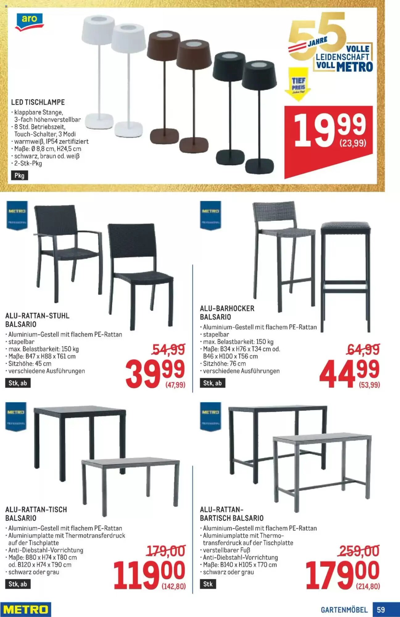 Metro Flugblatt (ab 15.05.2026) - Angebote und Prospekt - Seite 59